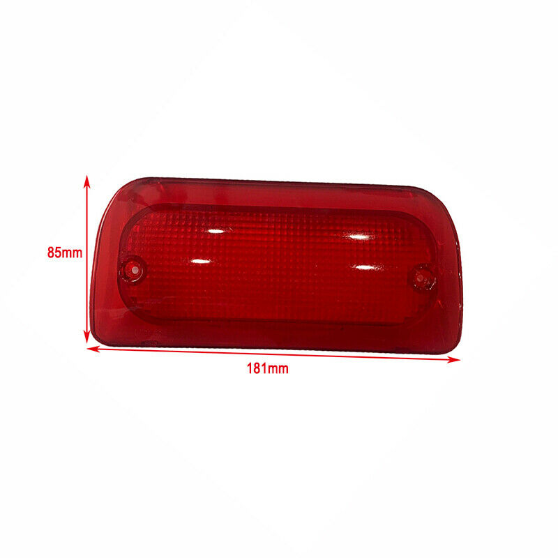 Fit For Chevy S10 1994-2004 GMC Sonoma REG OR CREW Cab High 3rd Brake Light Lens