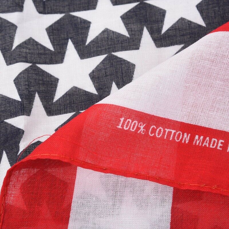 Handkerchief / Bandana for Head Hair US Flag Design N2Y8Y8