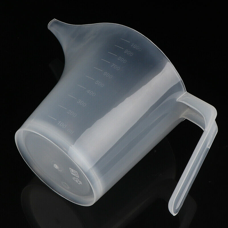 Tip Mouth Plastic Measuring Jug Cup Graduated Cooking Kitchen Bakery ToolB.DD