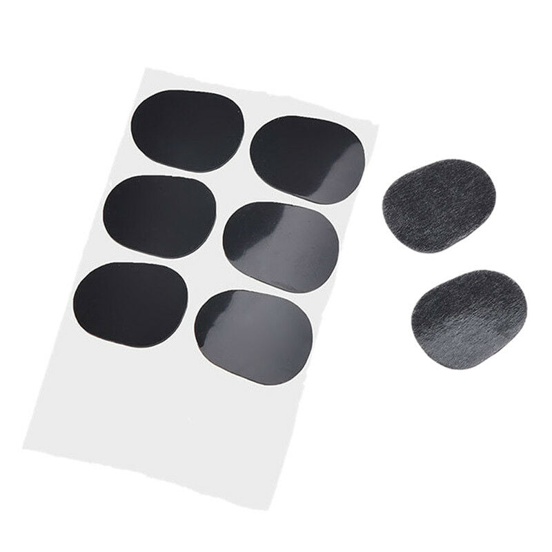 16pcs Alto/tenor Sax Clarinet Mouthpiece Patches Pads Cushions, 0.8mm Blac bY1