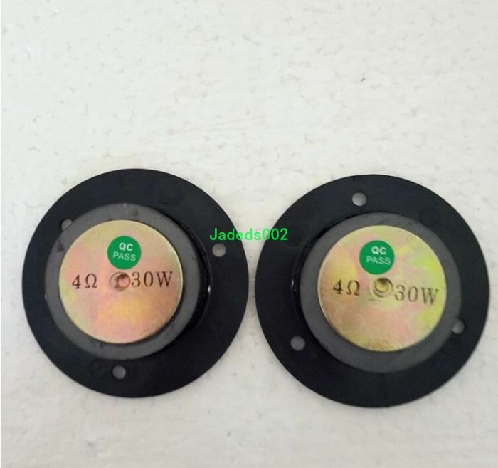 2pcs 3"inch 74MM 4Ω 30W polyester film tweeter Speaker Loudspeaker Home Audio