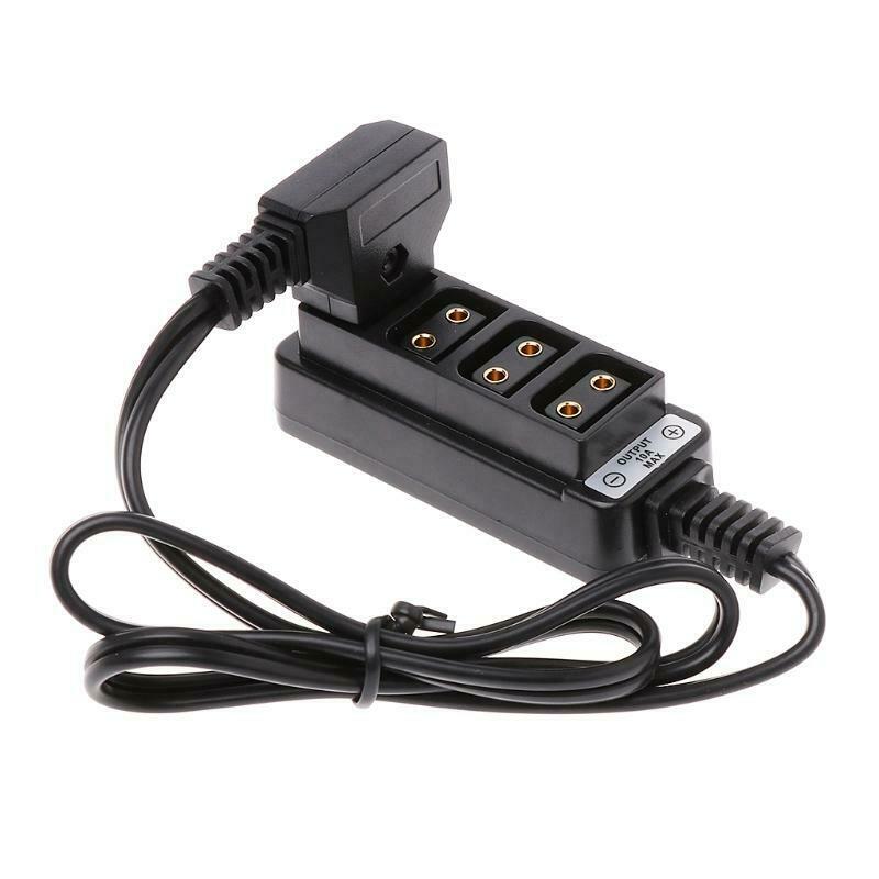 D-Tap Male B-tape To 4 Female Hub Adapter Splitter Cable For Photography Power