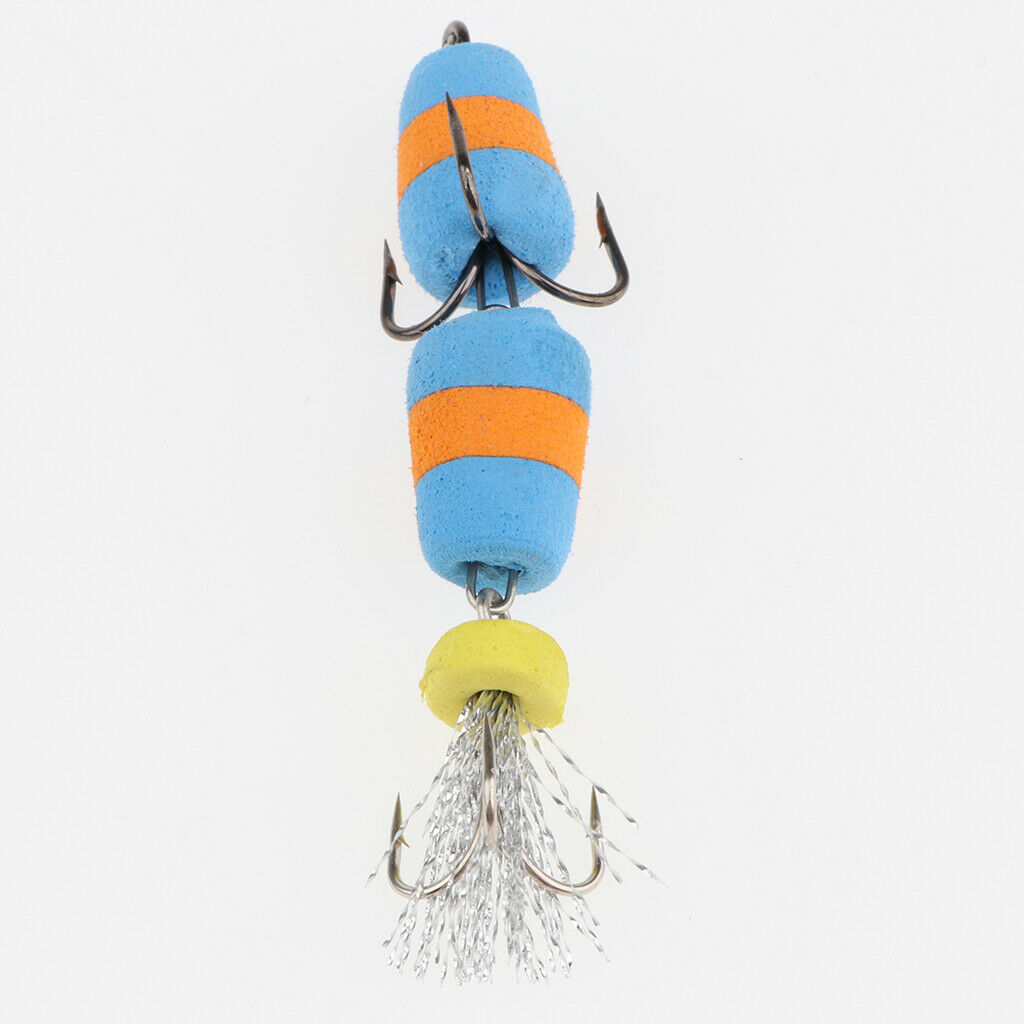 4Pcs Topwater Lures Floating Bait Crankbaits Jerkbaits Soft Lures Swimbaits