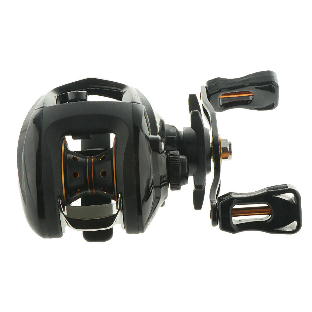 Powerful Long Casting Baitcasting Reel with Magnetic Brake System Right Hand