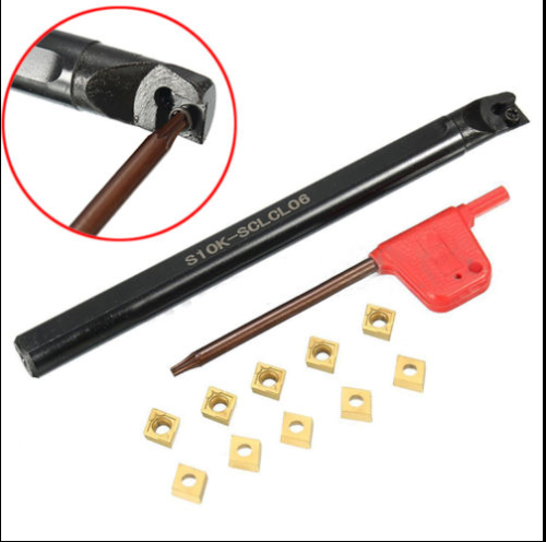 95° S10K-SCLCL06 CNC Lathe Internal Turning Tool + CCMT060204 Turning insert