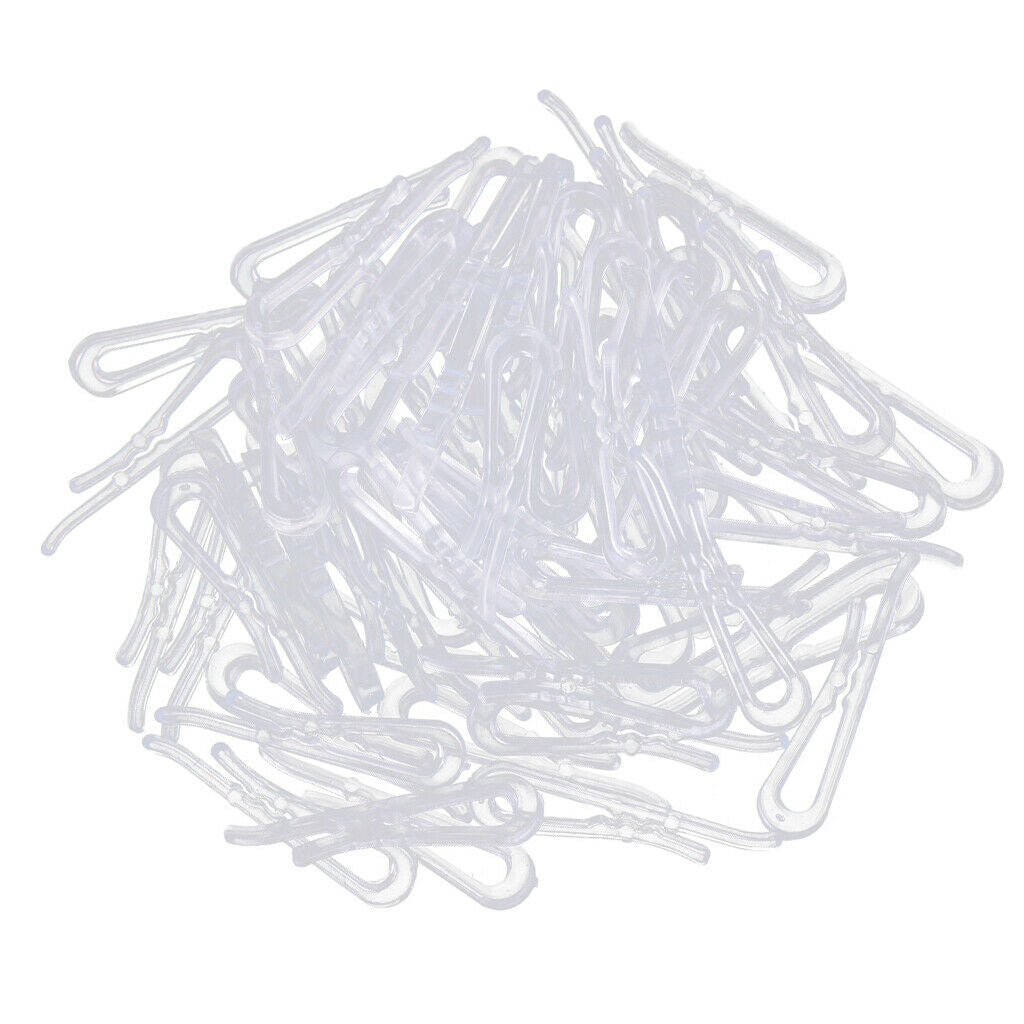 200pcs Staples Sewing Claires Plastic For Staples Clamp Pants Collar Shirt