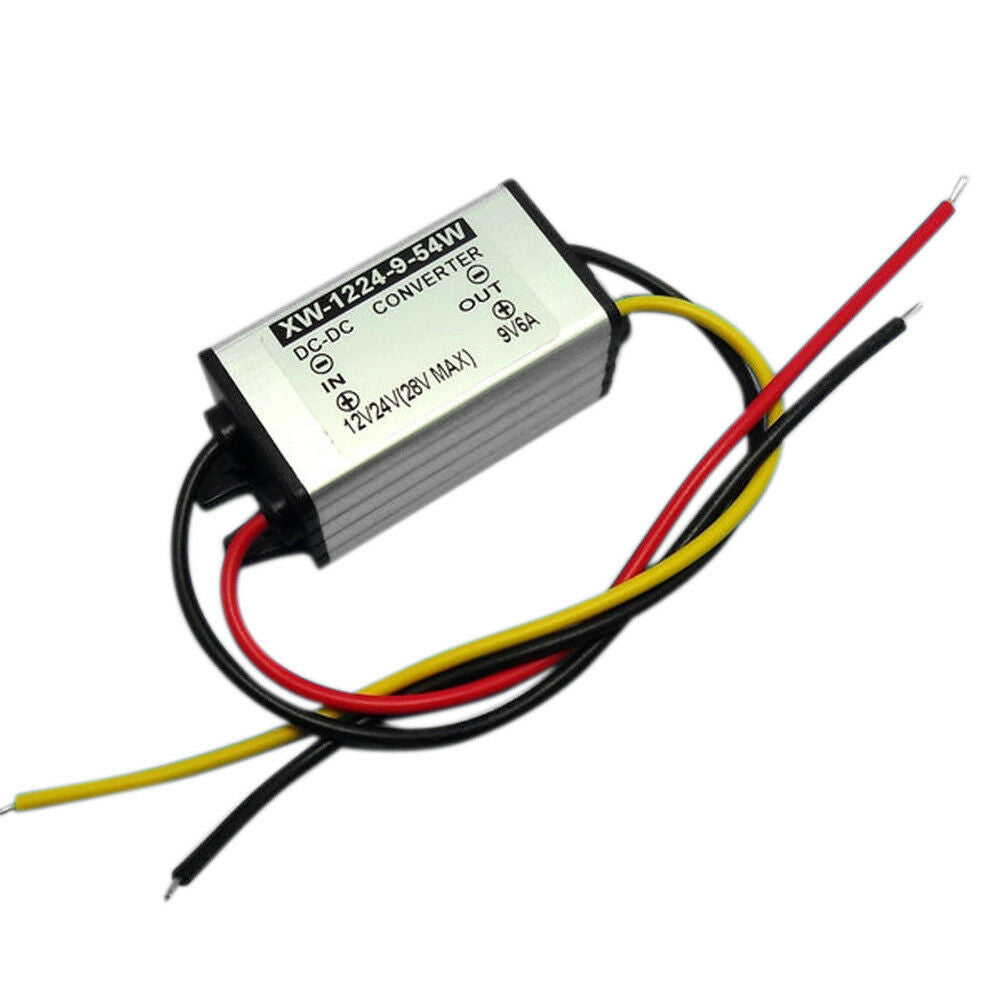 DC12V To DC9V 6A 54W Step Down Power Supply Converter Regulator Module New