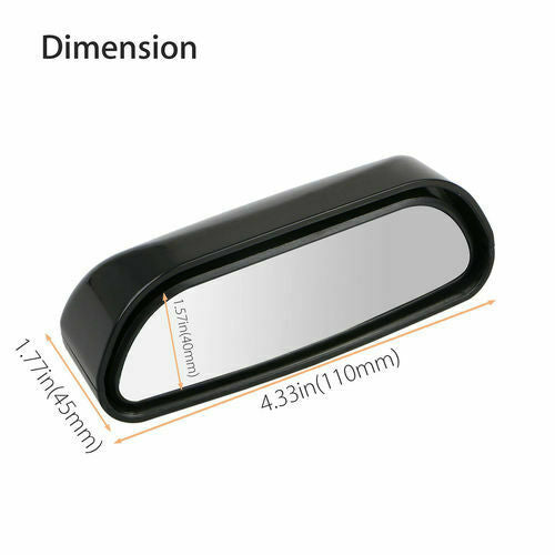 Car Auto 360Â° Wide Angle Rear Side View Convex Blind Spot Mirror Universal