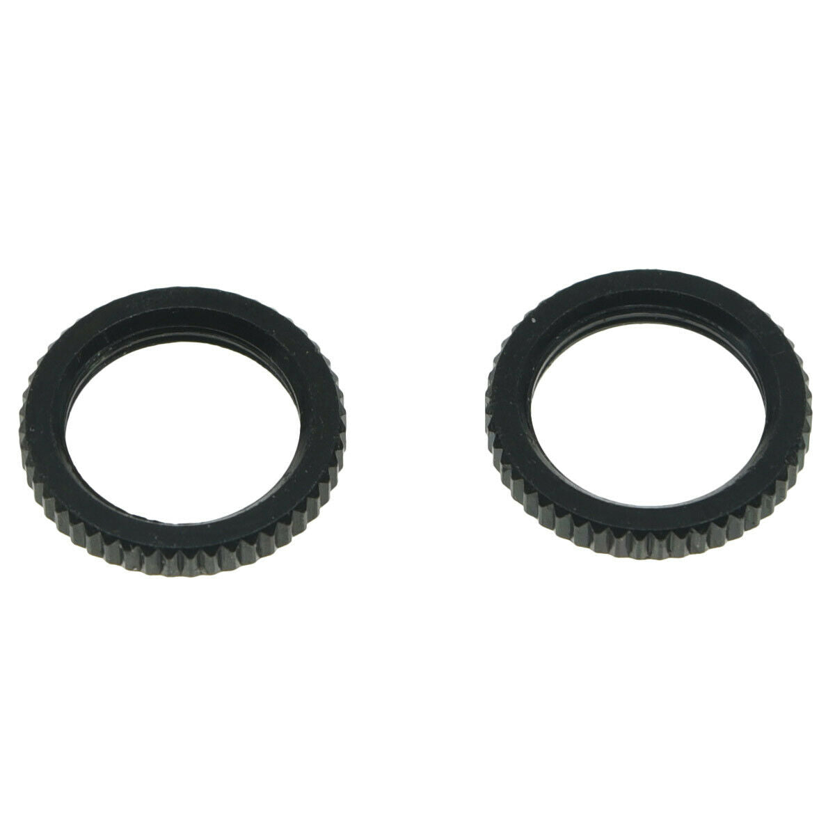 US Spec 15/32" Fine Knurled GuitarToggle Switch Nut for Gibson/Switchcraft Black