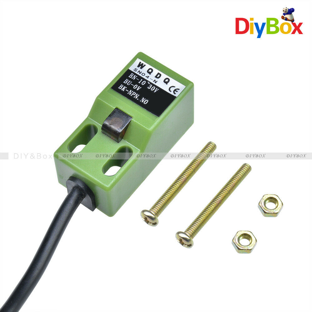 12V 300MA SN04-N Inductance Proximity Switch 3 Wire NPN Normally 18*18*36mm