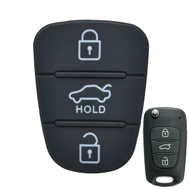 3 Buttons Replace Flip Remote Key Fob Shell for KIA Rondo Sportage Soul Rio