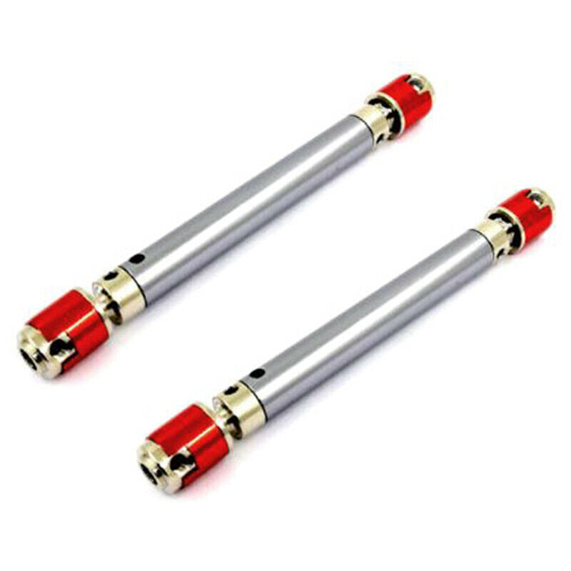 2PCS Metal CVD Drive Shaft 110-140mm for 1/10 RC Rock Crawler Axial SCX10  laSJ
