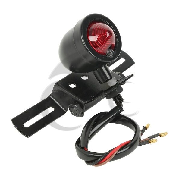 Motorcycle LED Turn Signal Brake License Plate Integrated Rear Tail Light