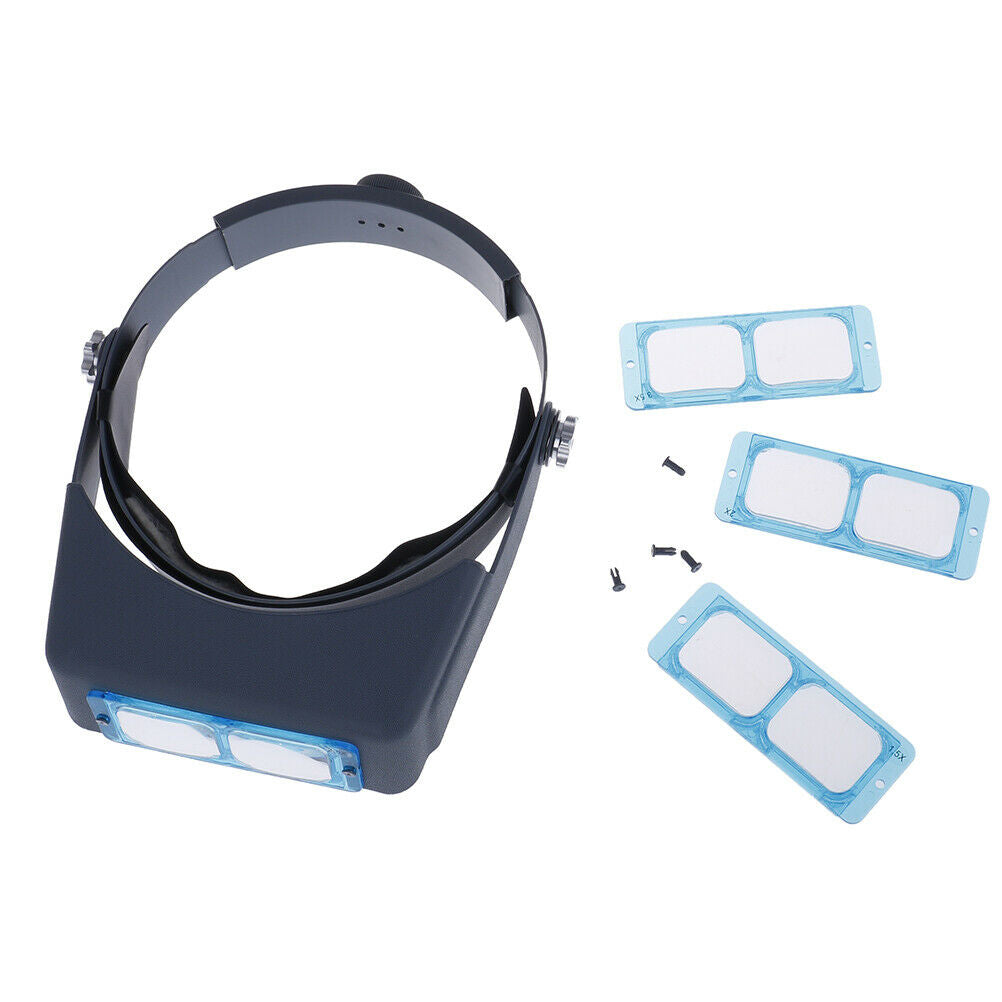 Optivisor headband magnifier loupe repair helmet magnifying glass spectac_DD