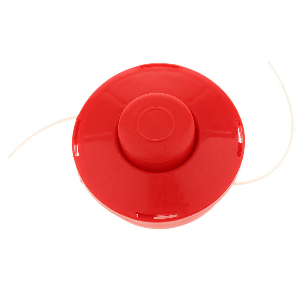 1x Replacement 2 Line Bump Feed Strimmer Trimmer Cutter Brushcutter Head Red