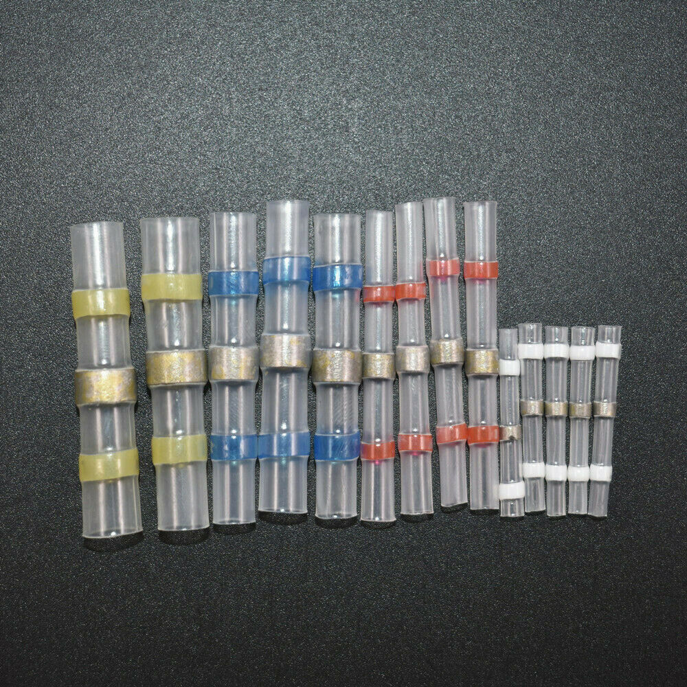200PCS Solder Sleeve Waterproof Heat Shrink Tube  Wire Terminal Connectors