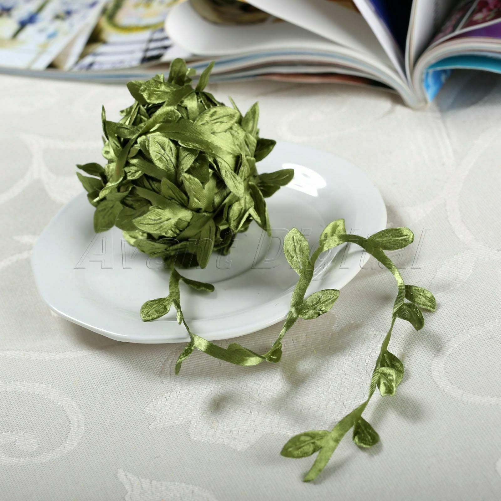 10 Meter Silk Artificial Leaves Teng Wedding DIY Supplies Decorative Gift Wreath