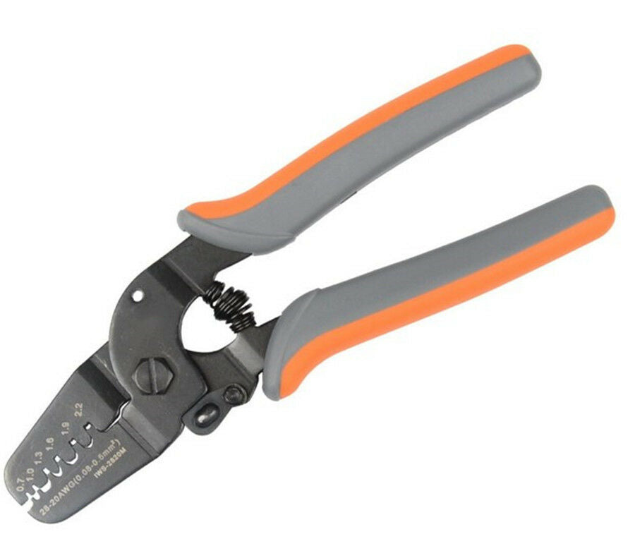 Mini Micro Open Barrel Crimping Tools Works on For AWG28-20 JAM, Molex, Tyco,