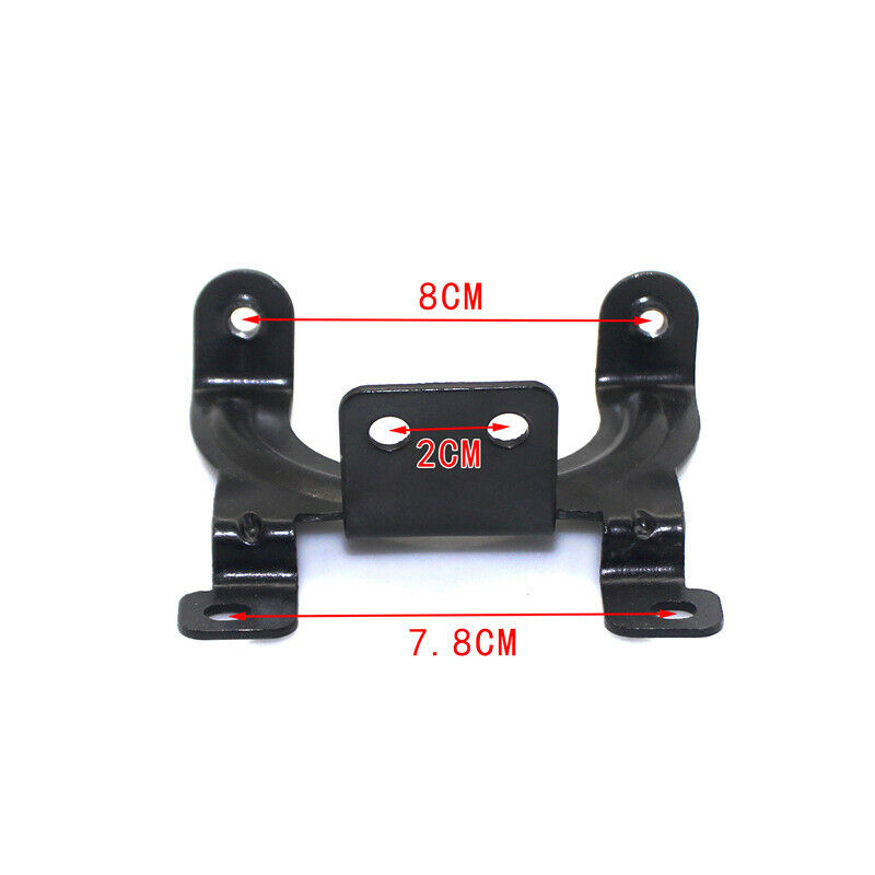 Motorcycle Scooter Bike Front Instrument Cover Square Windshield Shell + Bracket