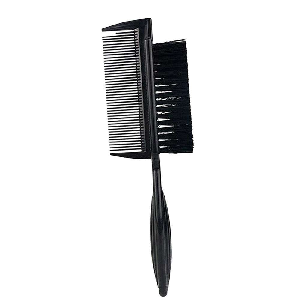 2 in 1 Neck Face Brushes Hair Hairbrush Beard Brush Comb Styling Accessories
