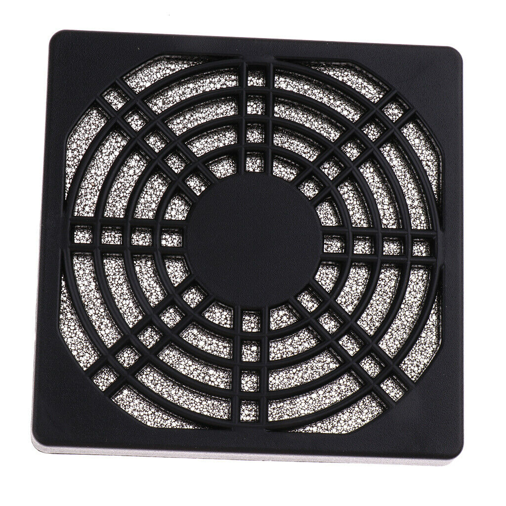20x Ventilation Protection Grille With Dust Filter For Fan PC Computer Case 8cm