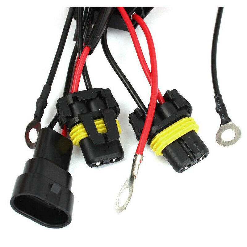 Xenon HID Conversion Relay Wi Harness H11 9005 9006 12V 40A Z1G4G4