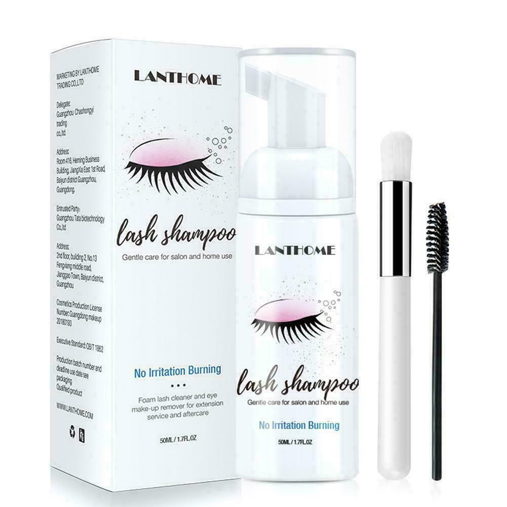 50ml Professional Eyelashes Foam Cleaner Eyelash Extension Cleanser Hot O2Y8