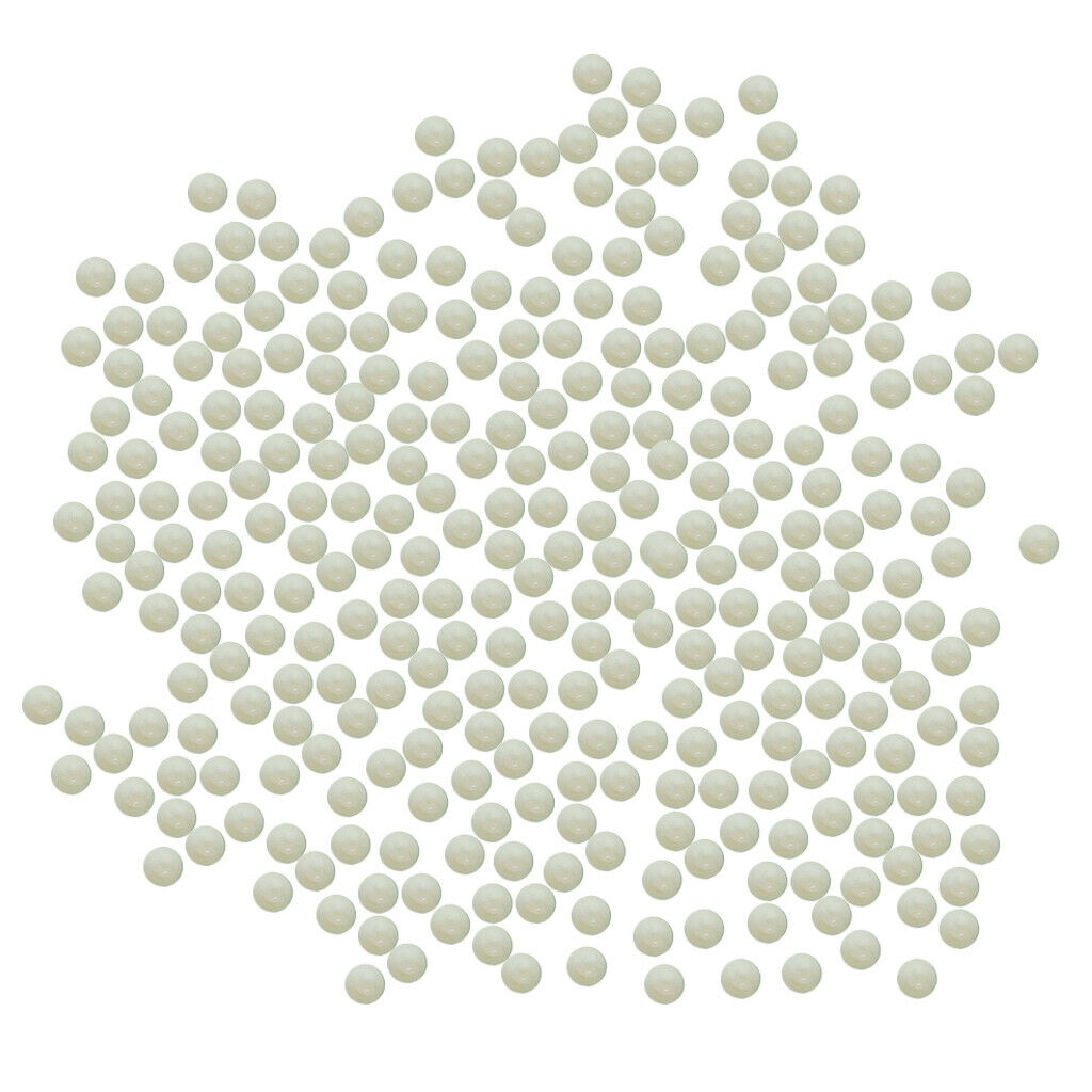 10mm Round Clear Glass Marbles for Filling Vases Aquarium Decor 350Pcs Set