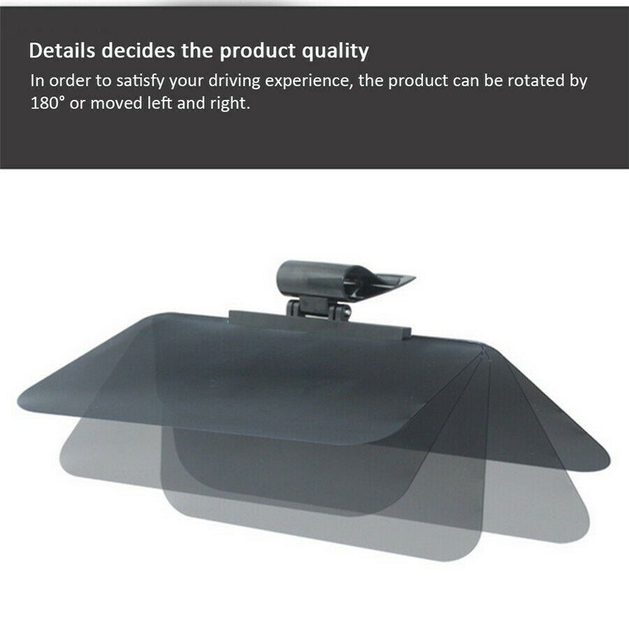 Auto Car Sun Visor Anti-glare Mirror Day Night Driving Goggles Sun Shade Visors