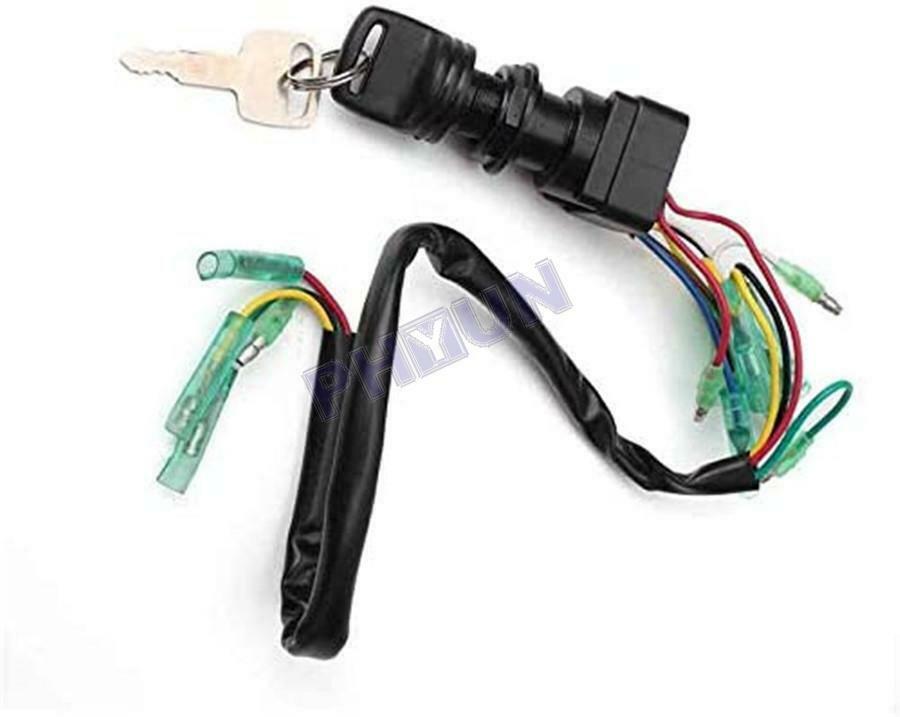 For Yamaha Boat Outboard Motor Control Ignition Main Key Switch 703-82510-43-00