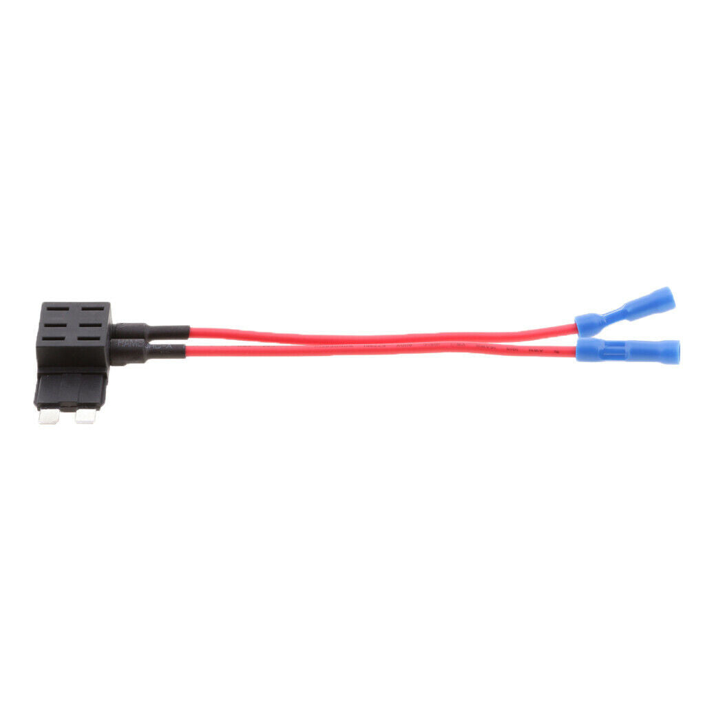 Car Motorcycle Medium Standard ATU ATO ATC Blade Fuse TAP 3 Circuit Adapter