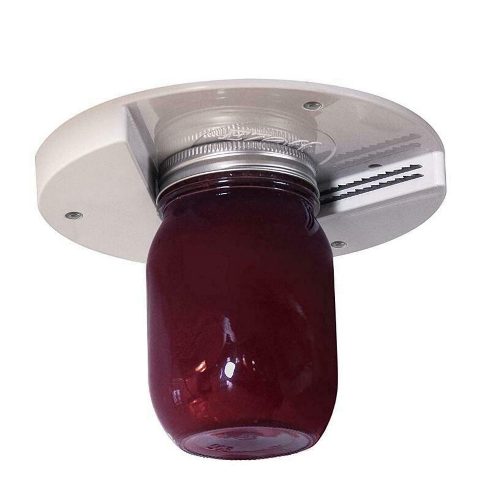 Under Cabinet Jar Opener Quick Opener Lid Gripper Simple Kitchen Gadget