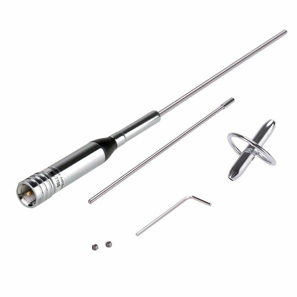 Dual Band UHF/VHF 144/430MHz 2.15/3.0dBi 150W Car Radio Mobile//Station Antenna
