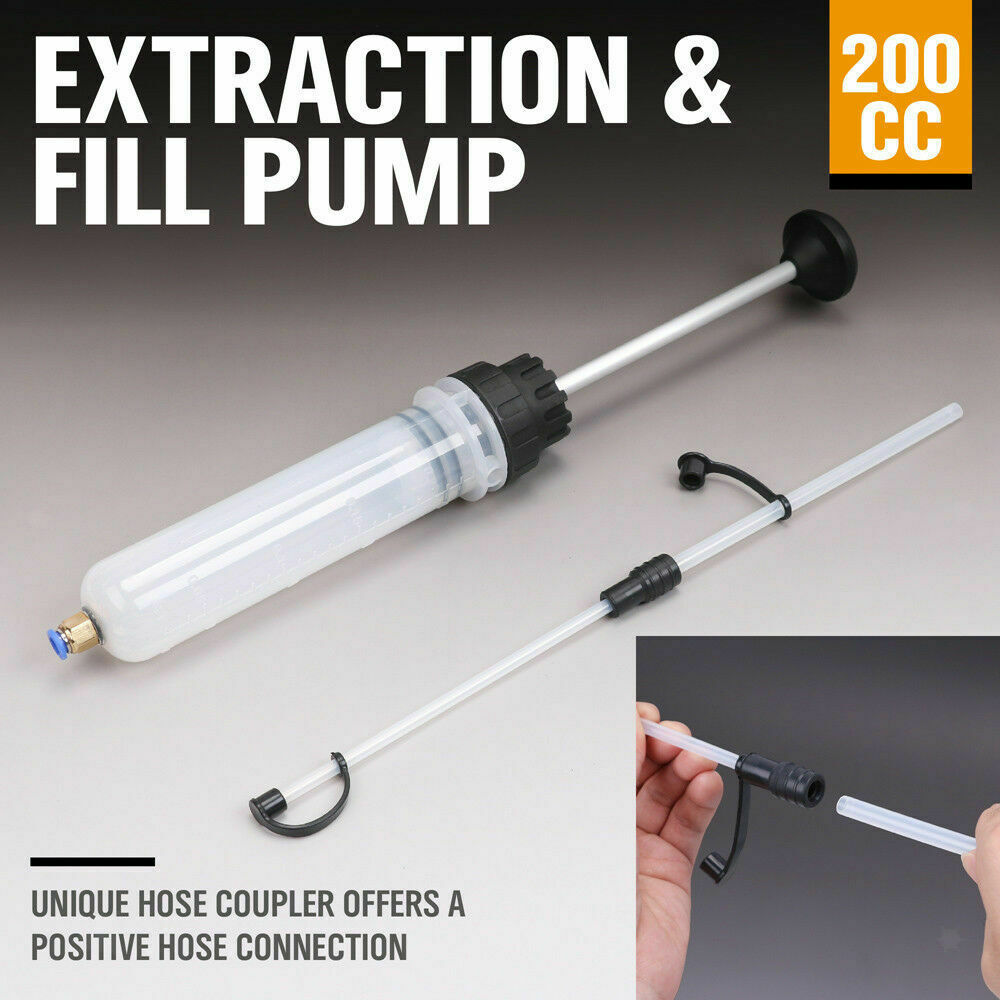 Car Pump Fluid Extraction Filling Syringe Transfer Liquid Oil Extractor Set