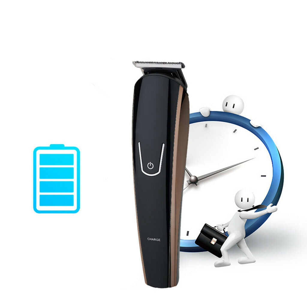 Handy Men's Hair Clipper Trimmer Cutter Haircut Salon Barber Shaver Kit