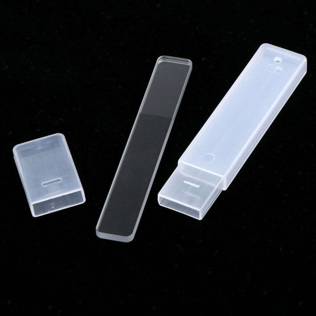 Glass Nail Files Nail Art Design Nail Grinder Crystal Tool
