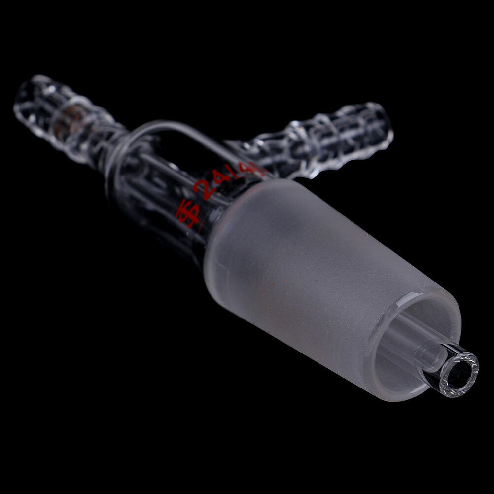24/40,glass gas inlet adapter with both hose connection lab glassw  IFSGFBDUSSJ