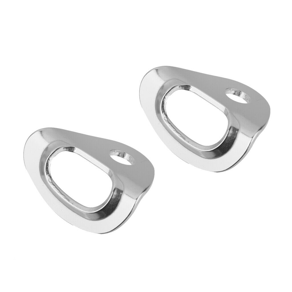 2x 25KN Mountaineering Rock Climbing Bolt Hanger Plate Expansion Screw Piton