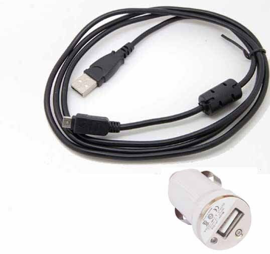 car 1A USB AC/DC Camera Battery Charger cord cable for Olympus Stylus DZ-105_bx