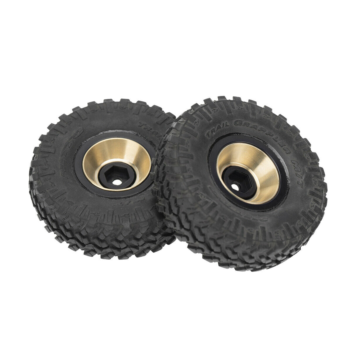 4Pcs For Racing Brass Kmc Machete Wheel Weights Axial SCX24 SXTF2612H