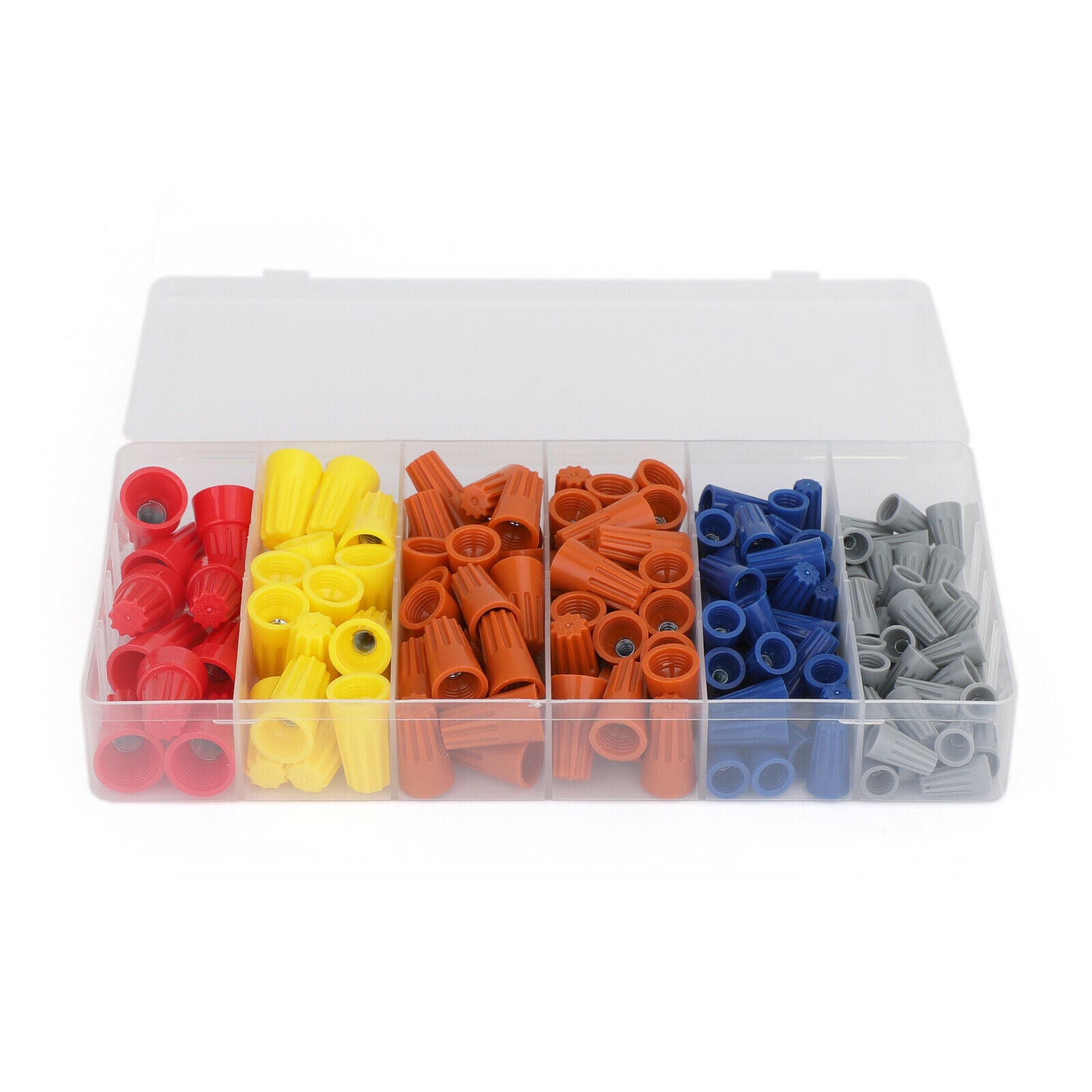 158pc Wire Connectors Assortment Kit Set 22-14/14-18 AWG Caps Nuts CN