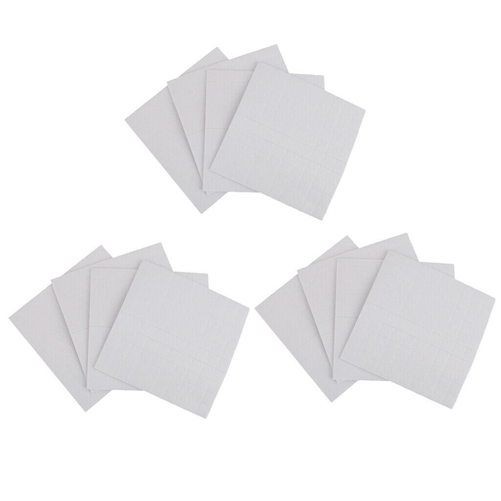 24 Sheets Double Sided Self Adhesive Foam Pads Squares for DIY Art Craft 2mm