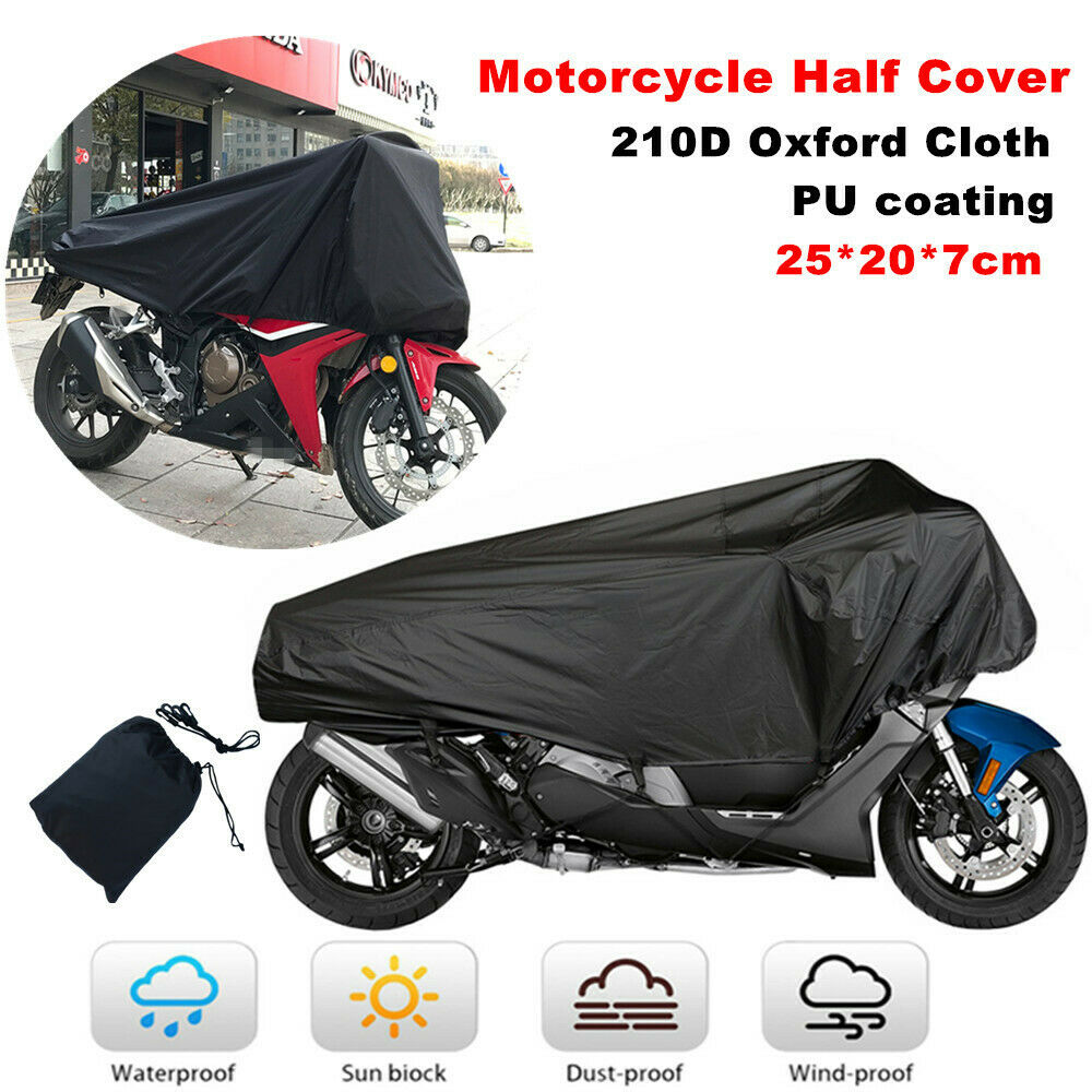 Motorcycle Bike Cover Rain Dust UV Waterproof Protector Outdoor 210DOxford Cloth