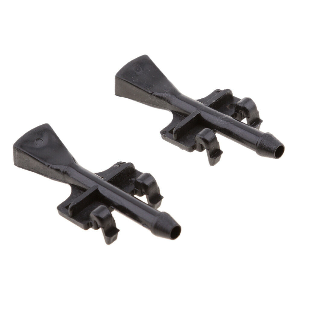2 Pack Windshield Wiper Water Nozzle for Opel Vauxhall Meriva-a 2003-2010