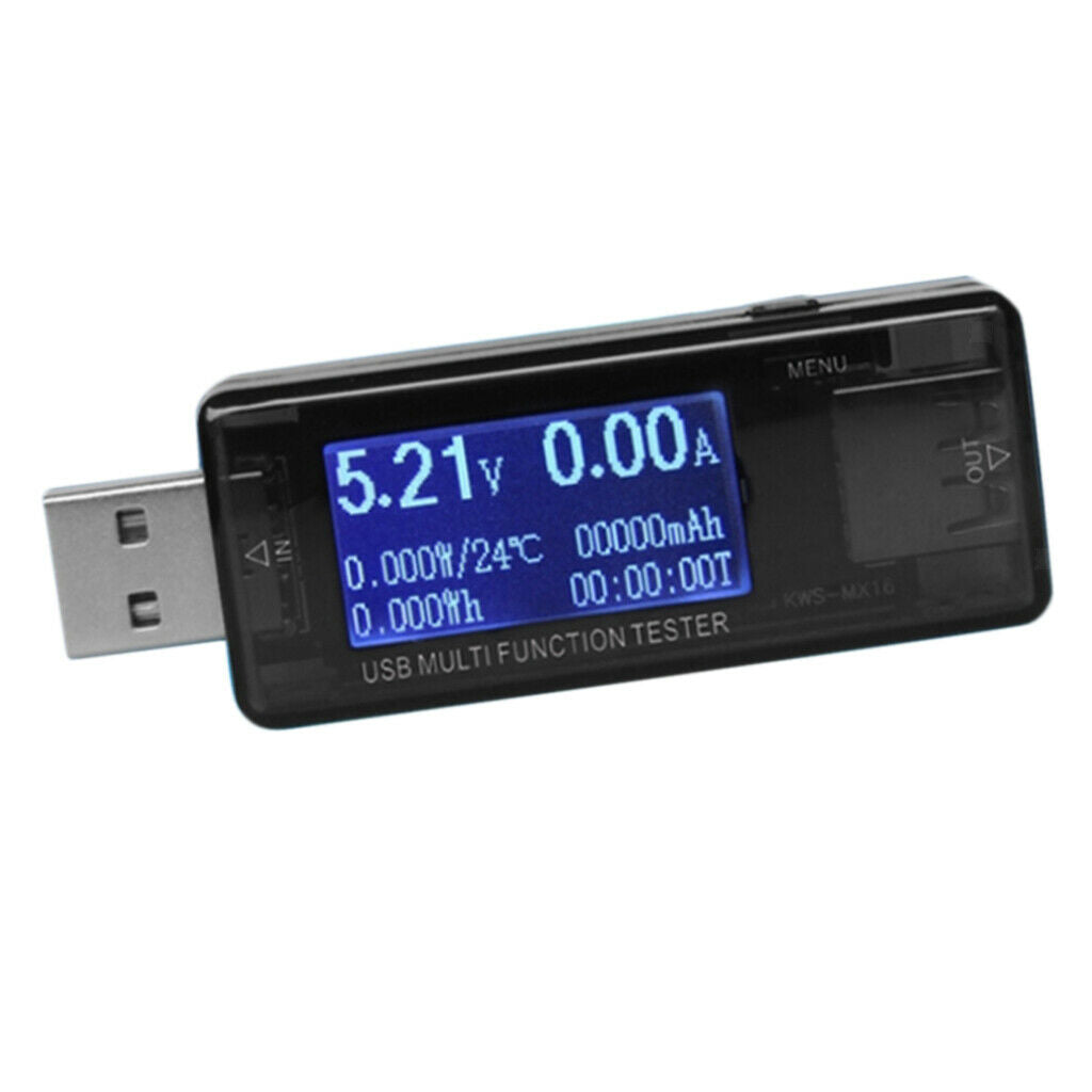 Charging Treasure Usb Tester Current Voltage Charger Capacity Digital Display