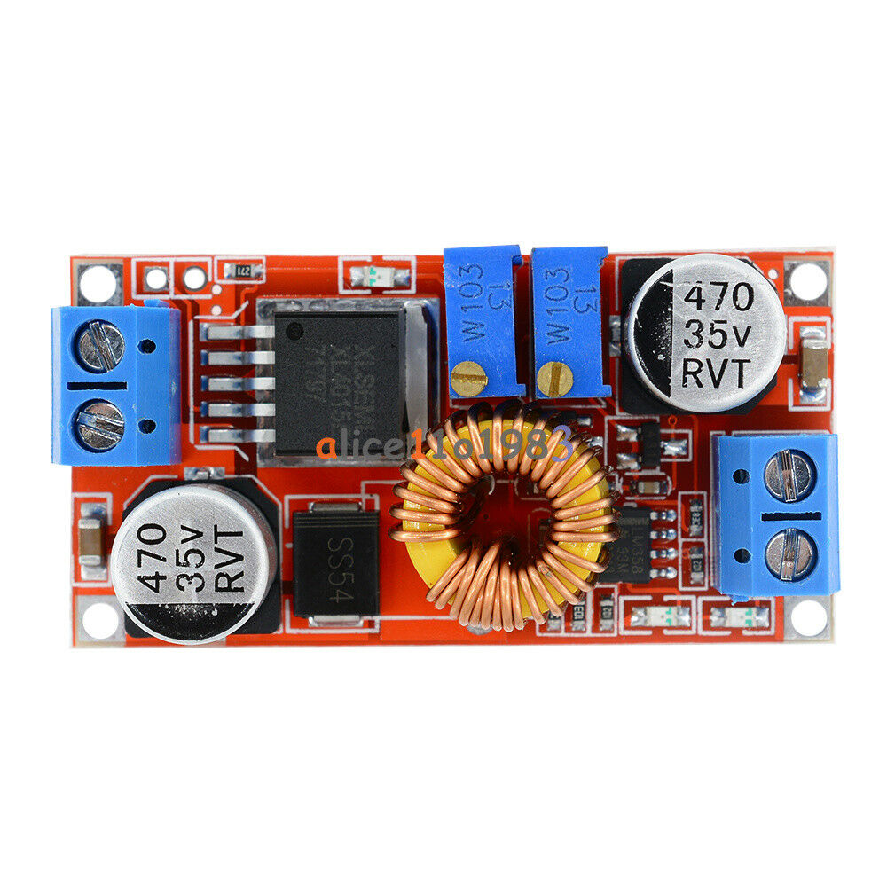 2PCS Lithium Charger Step down 5A 5V-32V to 0.8V-30V Power Supply Module 5A