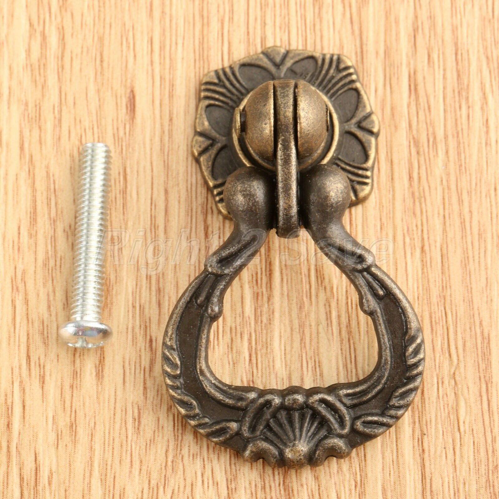 22mm*50mm Zinc Alloy Cabinet Door Handle Knob Wardrobe Cupboard Drawer Pull Knob
