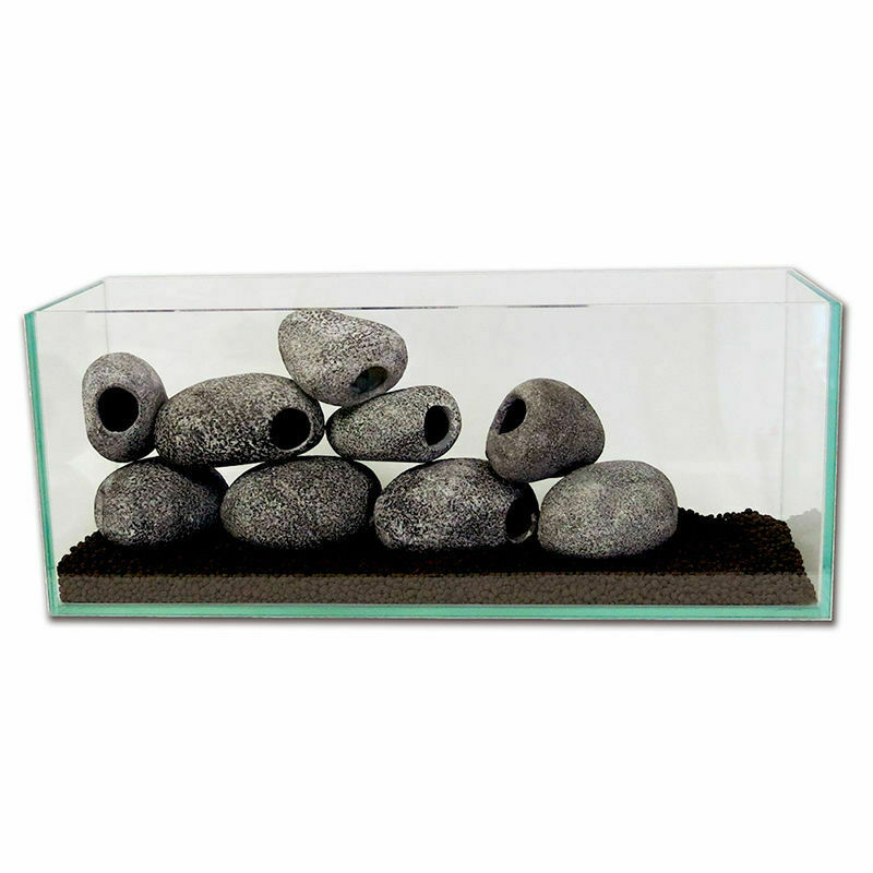 Aquarium Fish Tank Decoration Rock Plants Fish Cave Breeding Stone Decor,