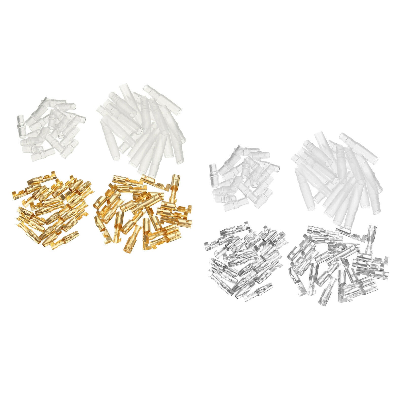 400x Car Motorcycle Waterproof Electrical 4mm Wire Connector for Truck Bike