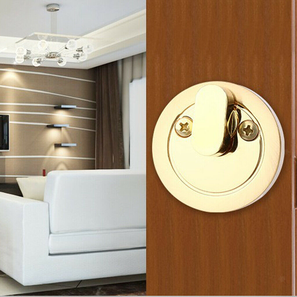 Brass Cylinder Deadbolt Door Lock Security Dead Bolt Locks With 3 Keys #4